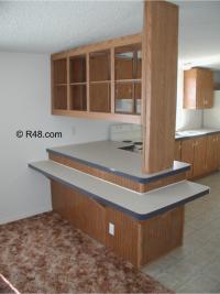 repaired cabinets