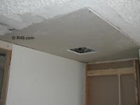 Mobile Home renovation Ceiling