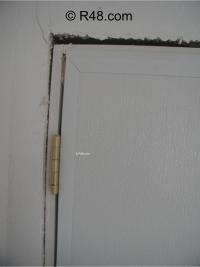 Mobile home renovation Door