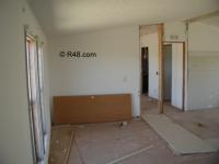 living room before renovation