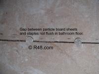 Mobile home renovation  Floors