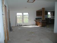 living room before renovation